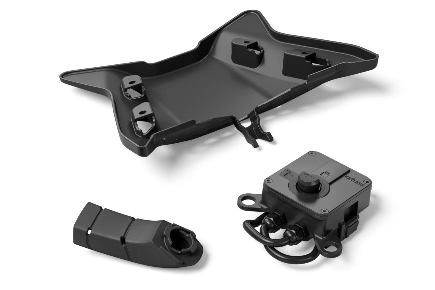 Bezklíčový zamykací mechanismus zadního kufru