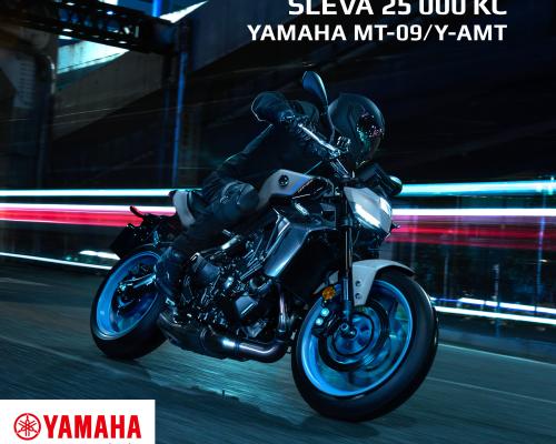 YAMAHA MT-09. TEĎ SE SLEVOU 25 000 Kč.